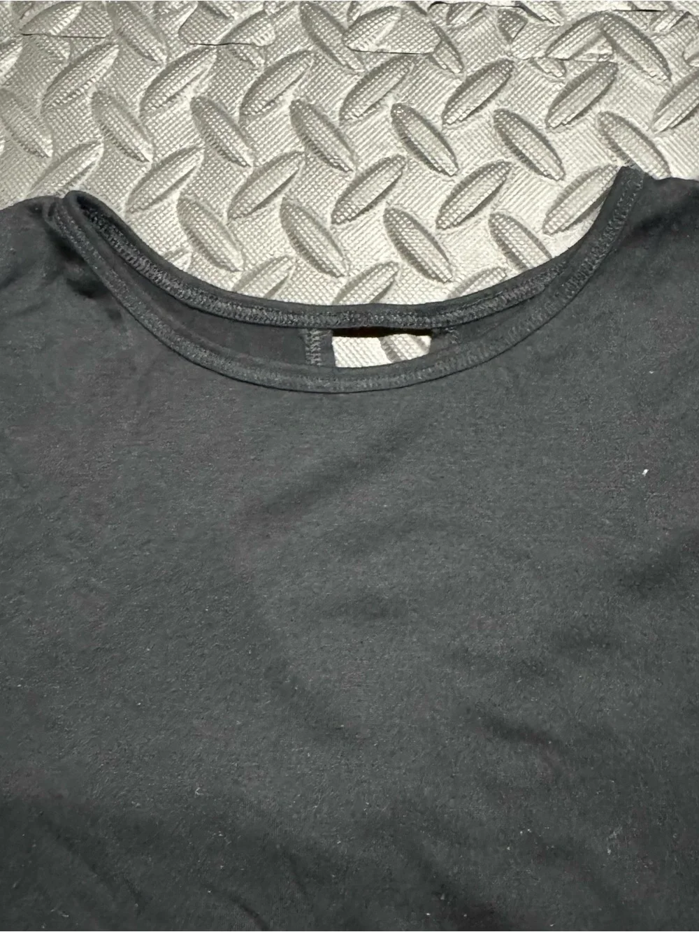 Old Navy Active Girls Black Open Back Twist Athletic Top Size L 10-12